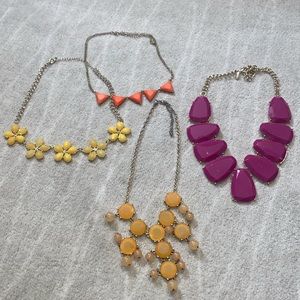 All 4 necklaces